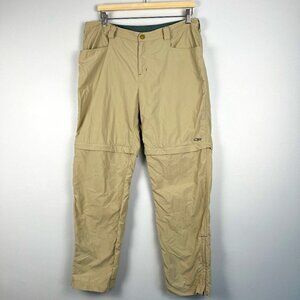 Outdoor Research Hiking convertible women pants tan size L